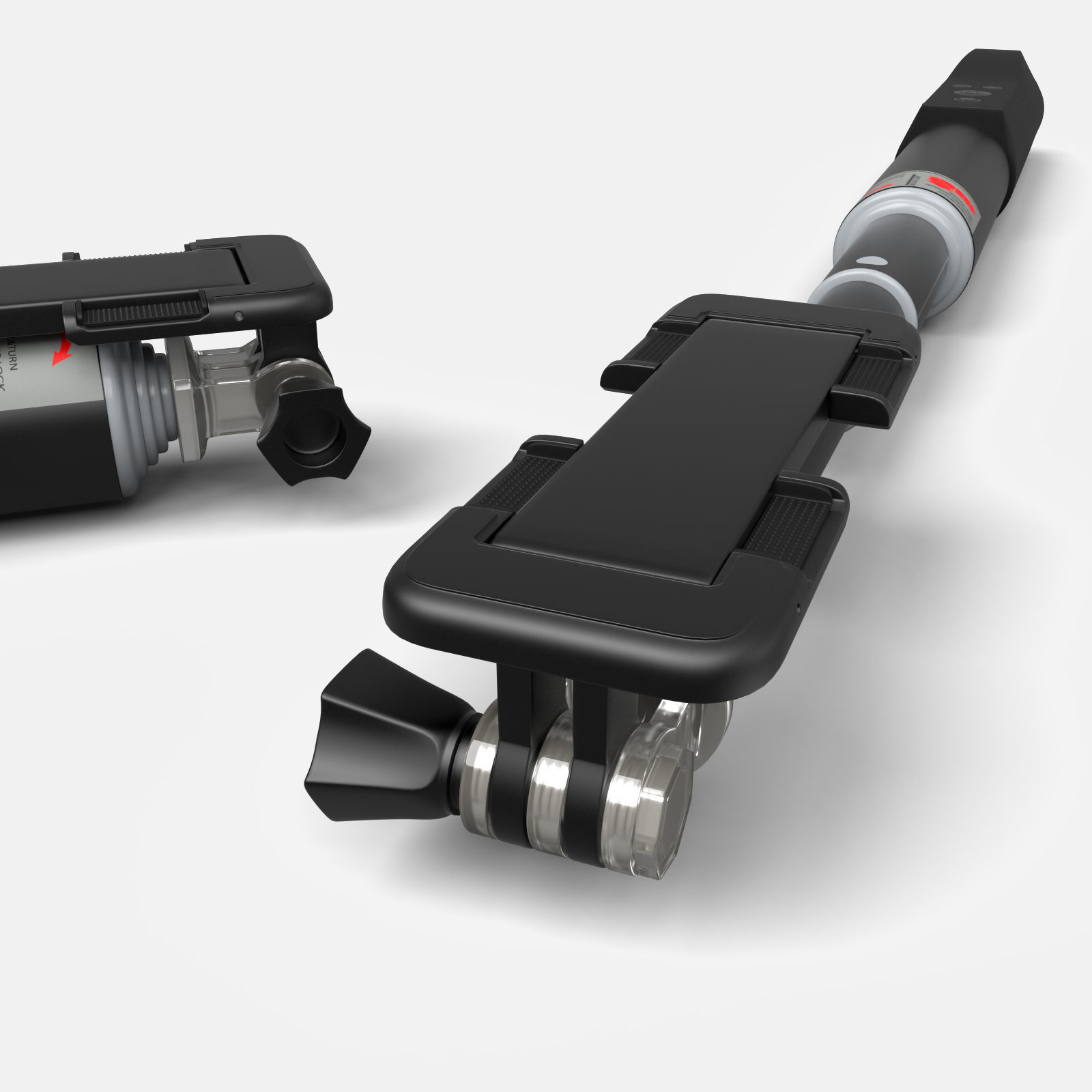 Selfie Stick monopod 3D model 3D model_8