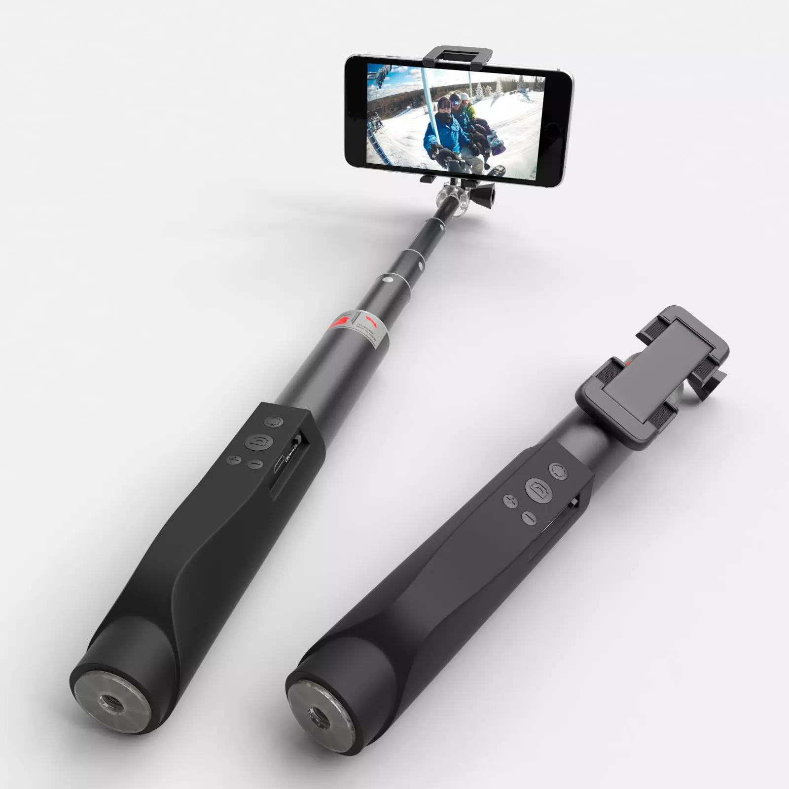 Selfie Stick monopod 3D model 3D model_0