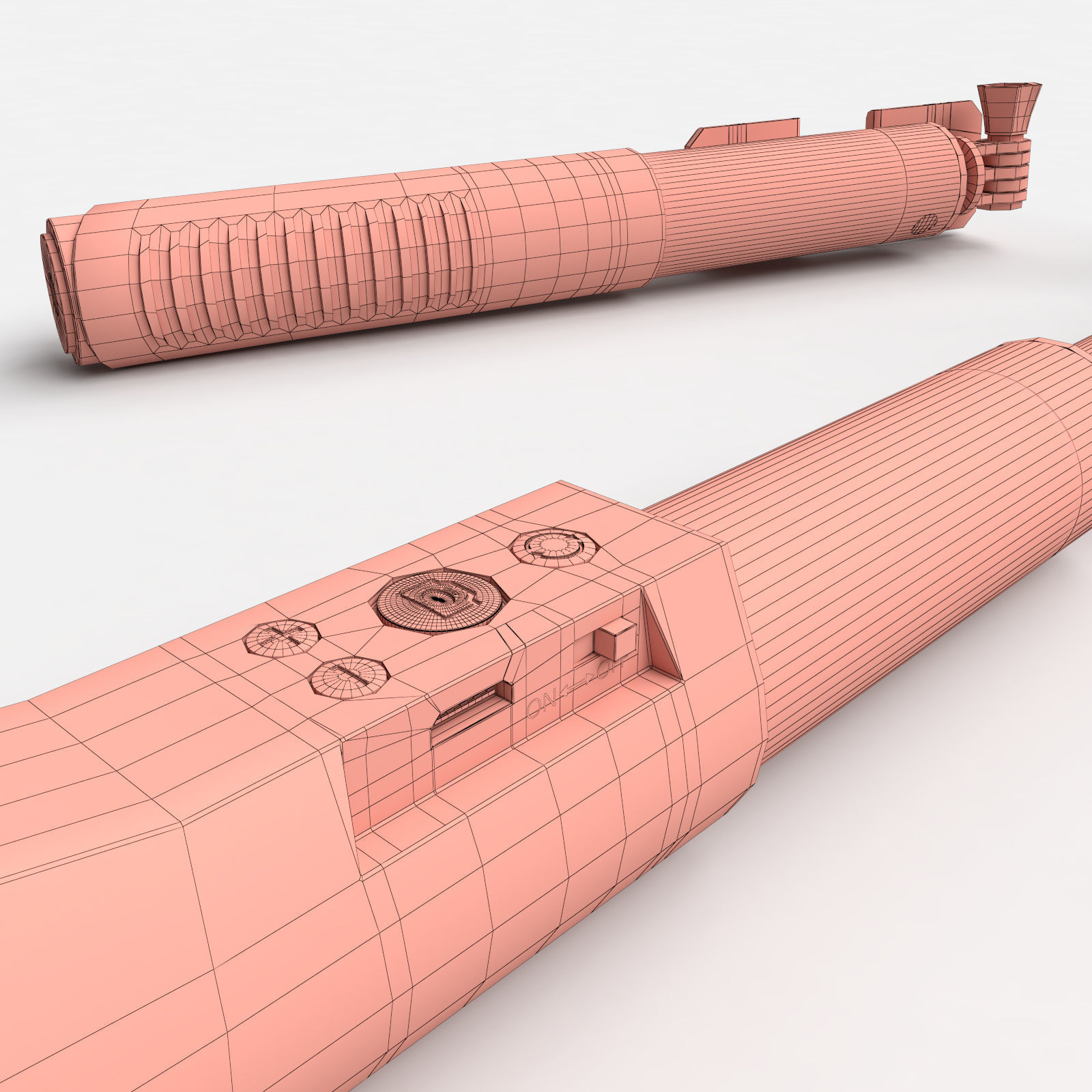 Selfie Stick monopod 3D model 3D model_3