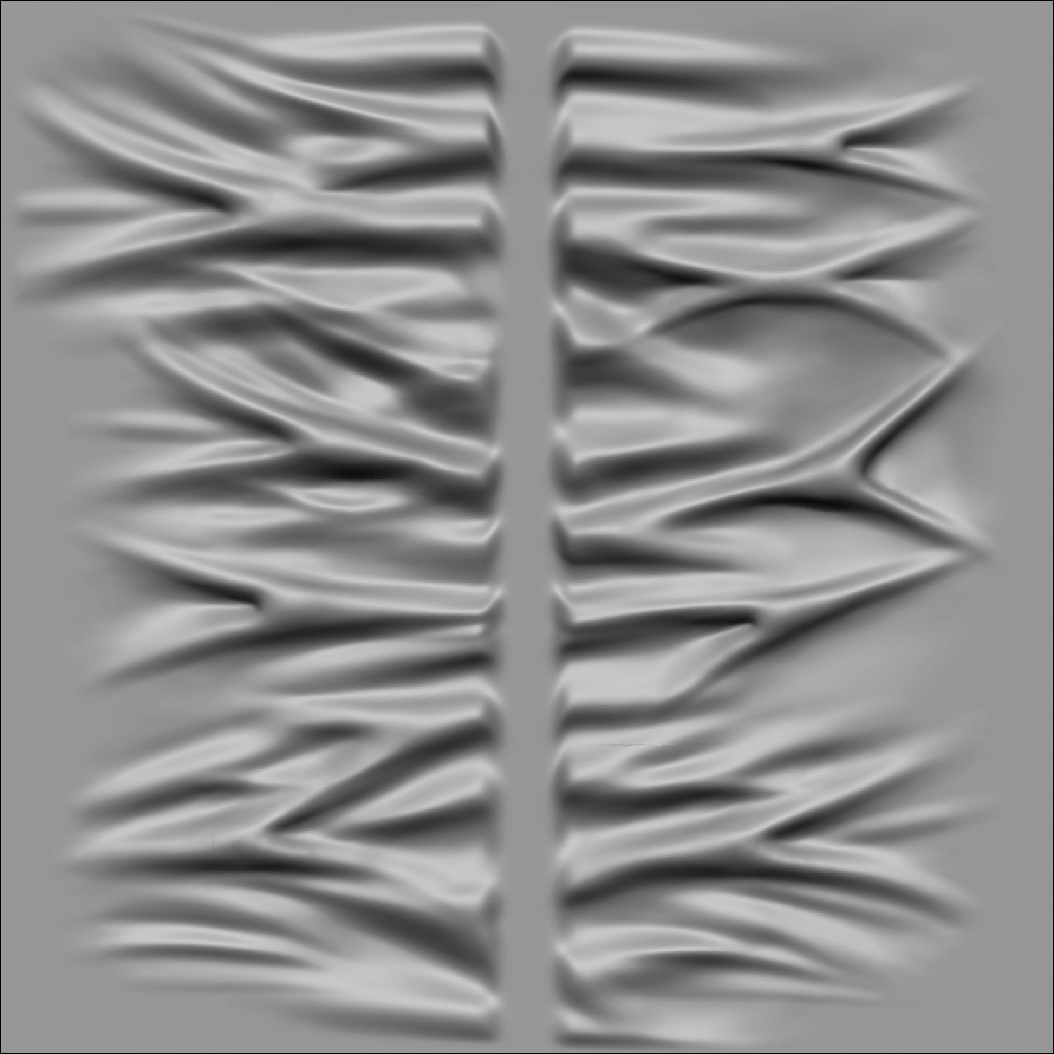 Puckering Fabric and Seam Cloth Brushes for ZBrush Low-poly 3D model_39