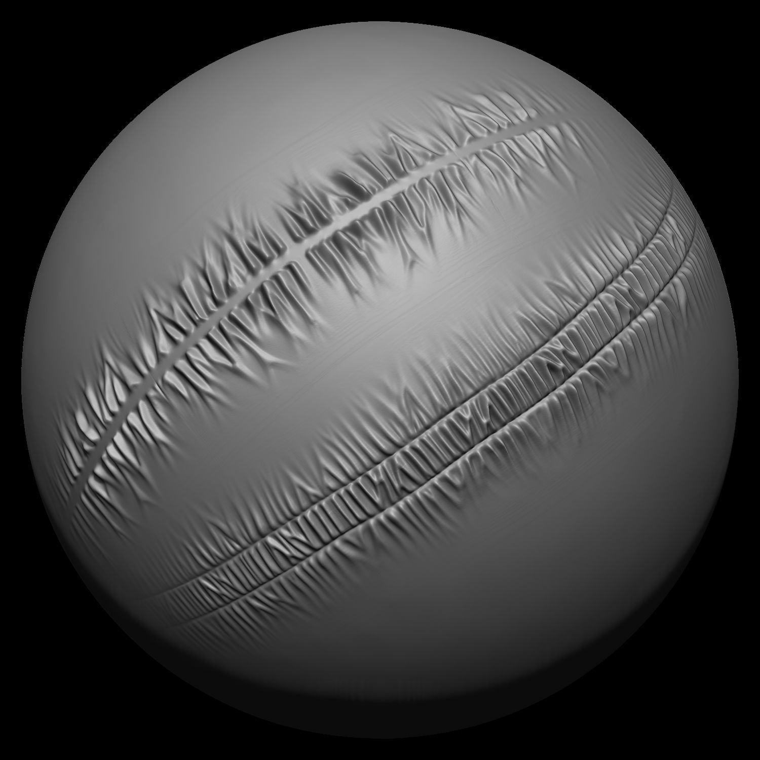 Puckering Fabric and Seam Cloth Brushes for ZBrush Low-poly 3D model_17