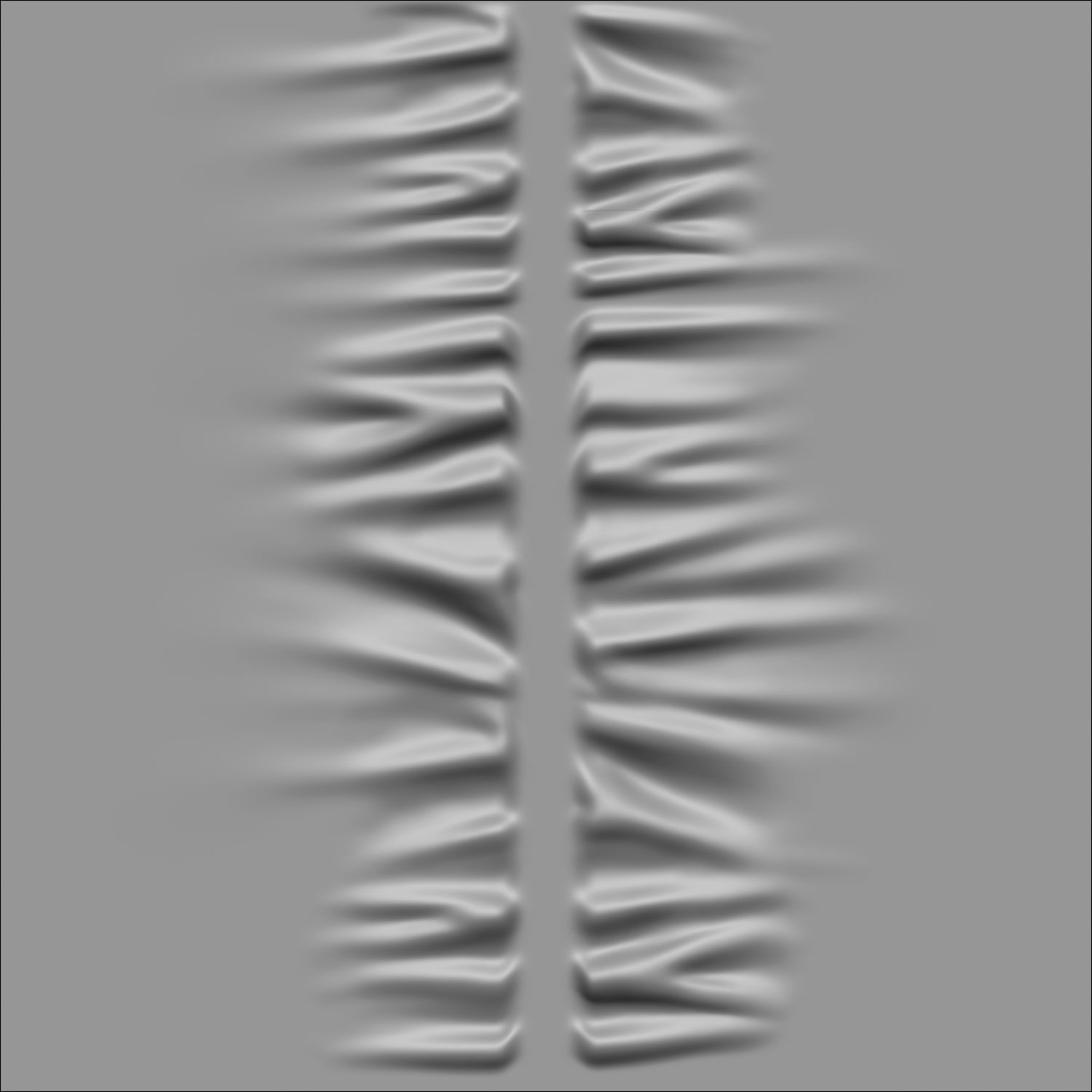 Puckering Fabric and Seam Cloth Brushes for ZBrush Low-poly 3D model_42
