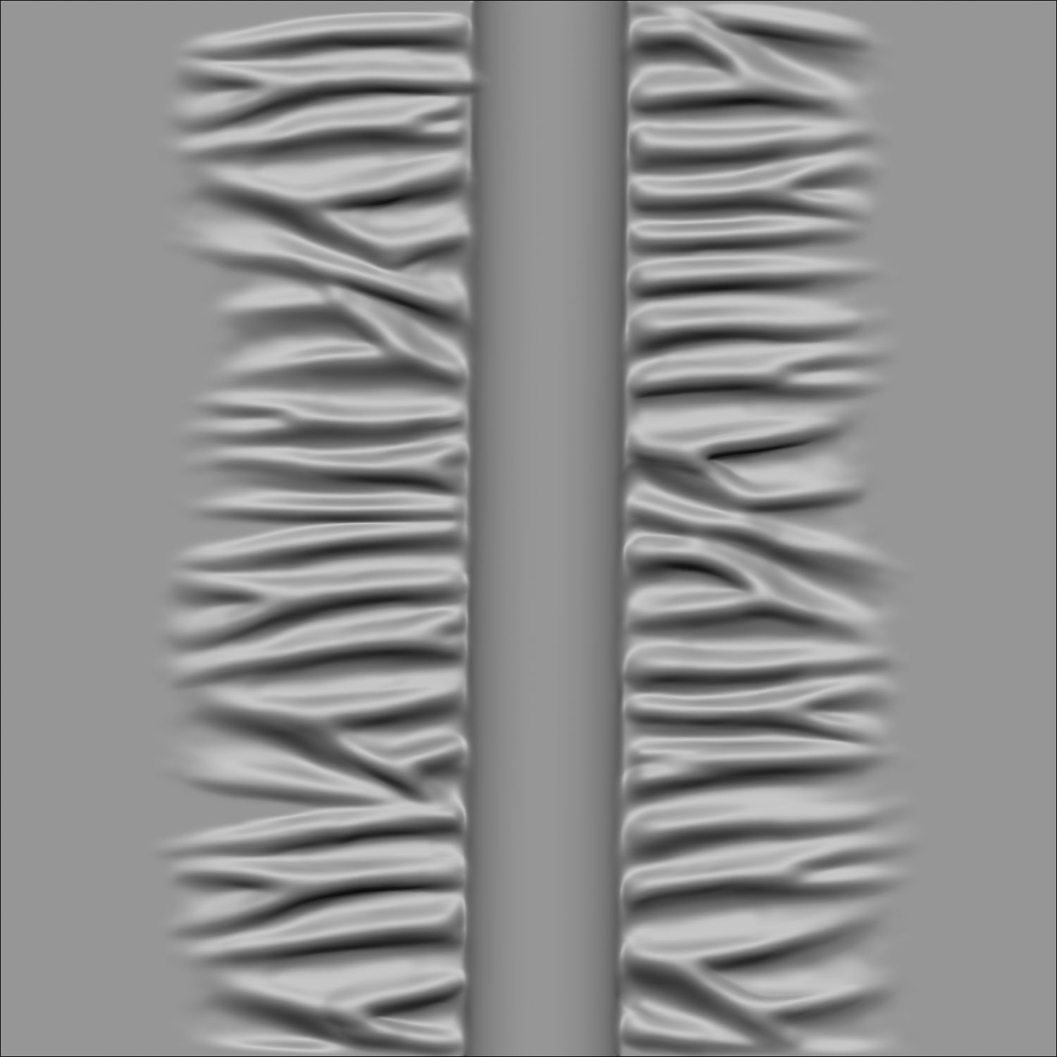 Puckering Fabric and Seam Cloth Brushes for ZBrush Low-poly 3D model_30