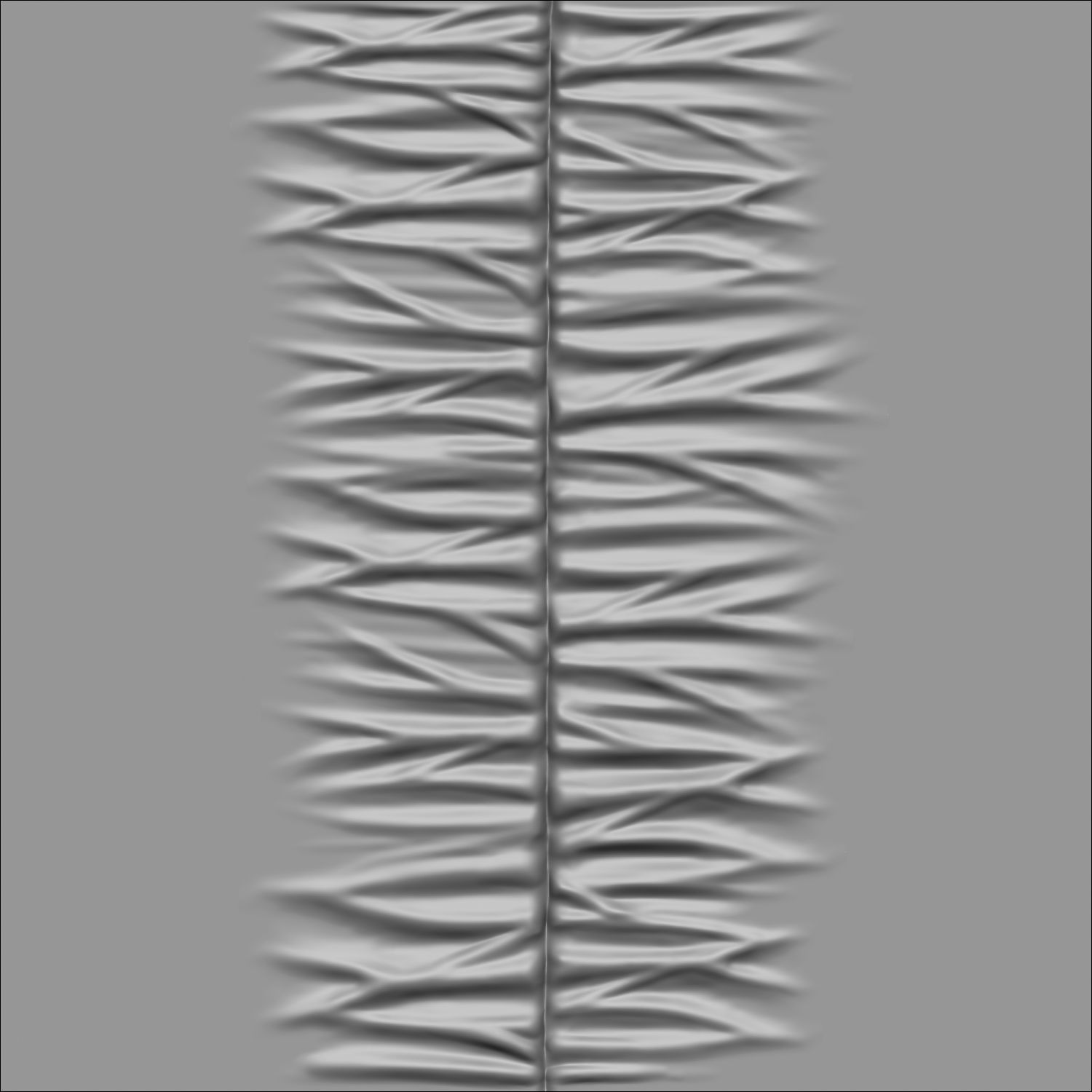 Puckering Fabric and Seam Cloth Brushes for ZBrush Low-poly 3D model_36