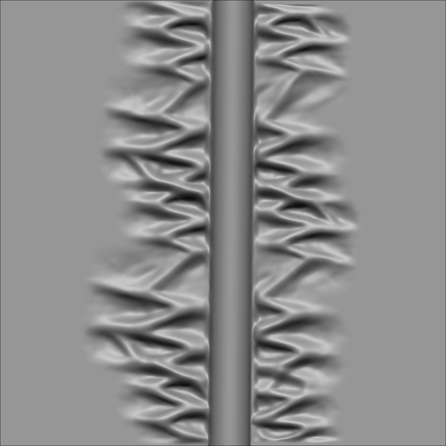 Puckering Fabric and Seam Cloth Brushes for ZBrush Low-poly 3D model_35