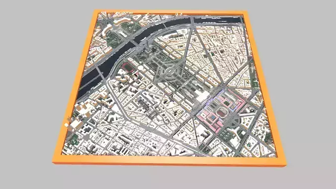 Cityscape Paris France