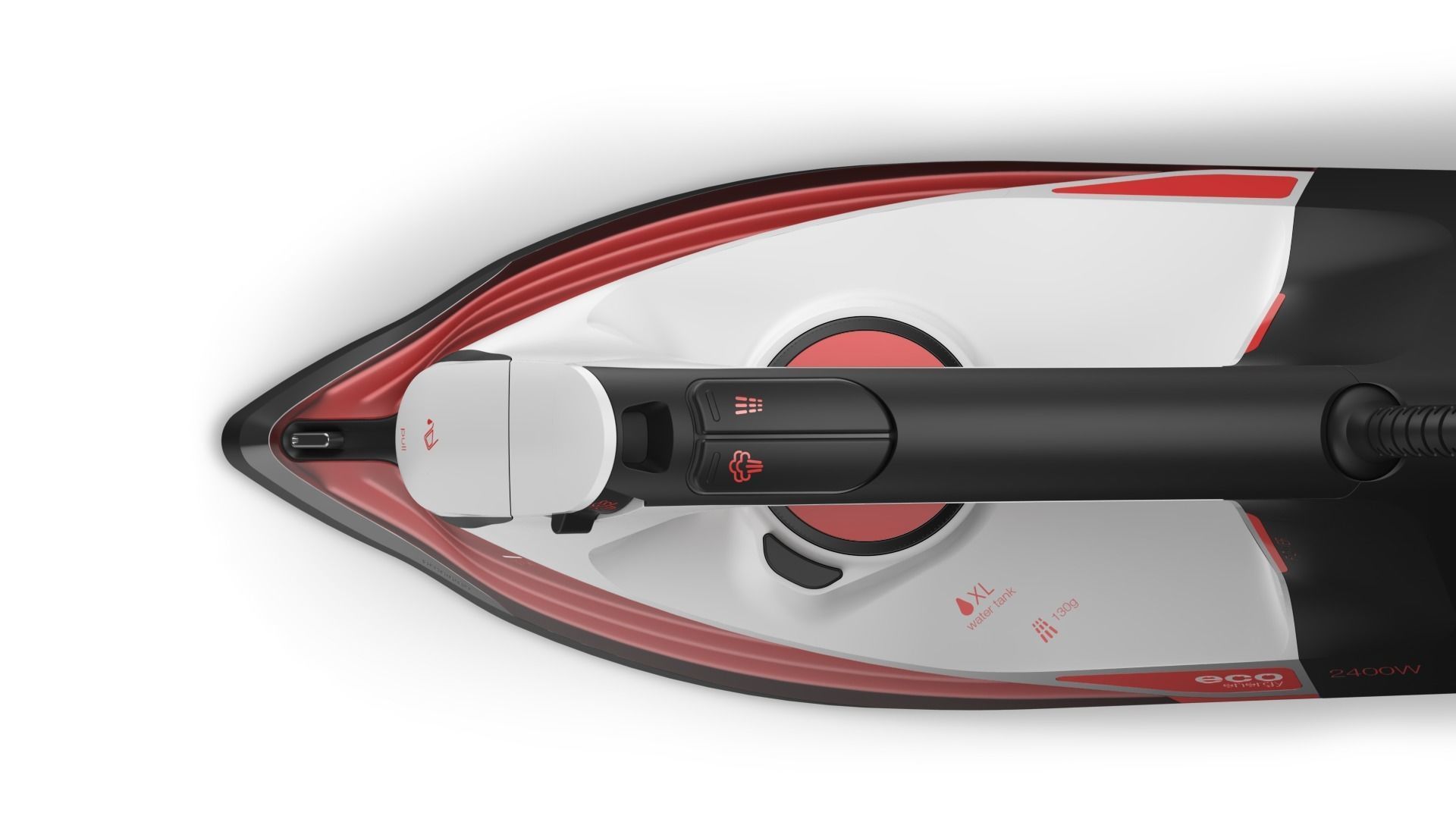 Steam Iron Fashion 3D model 3D model_5