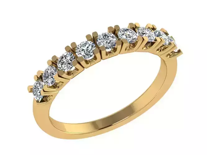 Ring216 gold diamond eternity ring