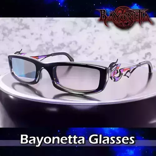 Glasses Bayoentta Model 1st Game Low-poly 3D model