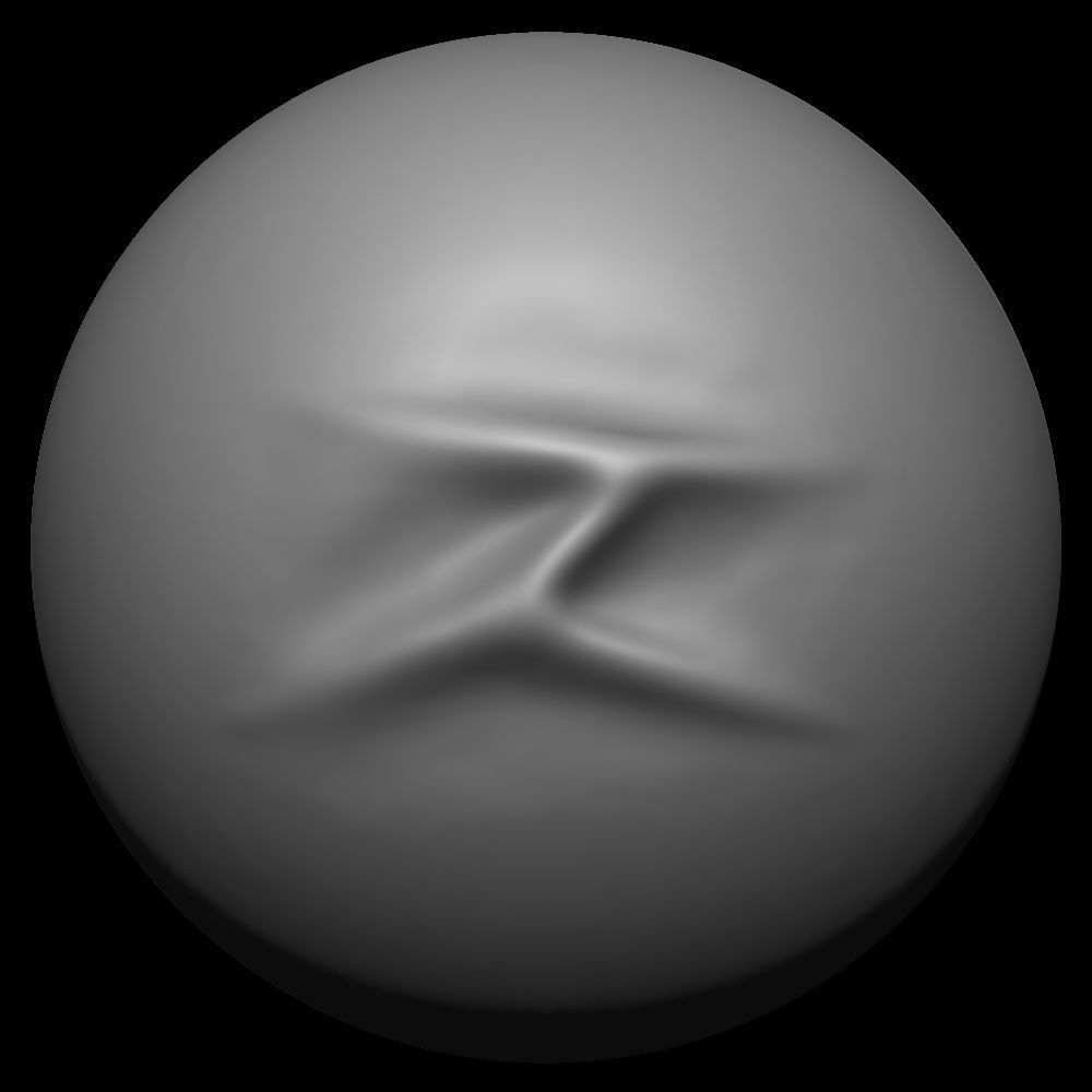 50 VDM Clothing Brushes for ZBrush Vol 02 Low-poly 3D model_35