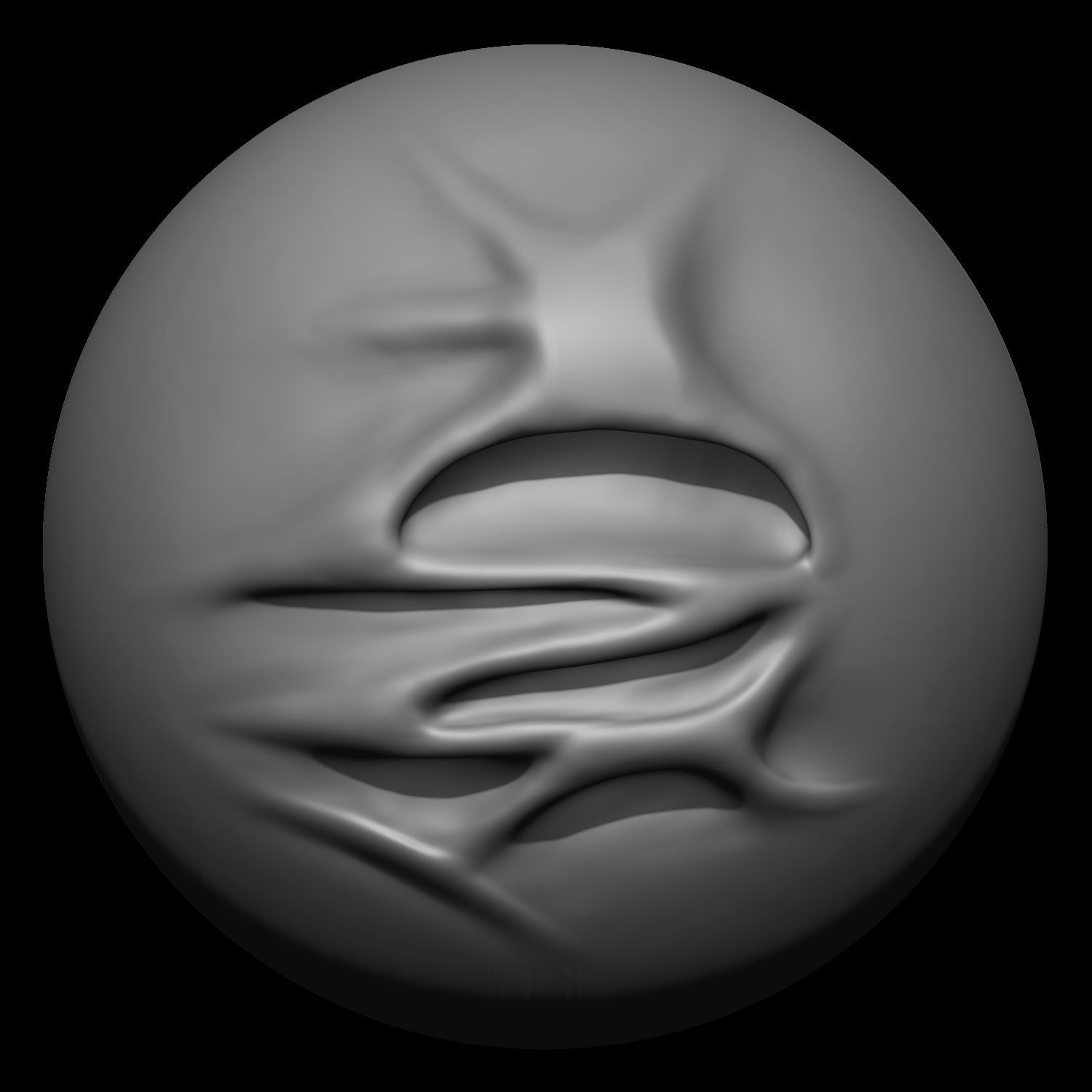 50 VDM Clothing Brushes for ZBrush Vol 02 Low-poly 3D model_16