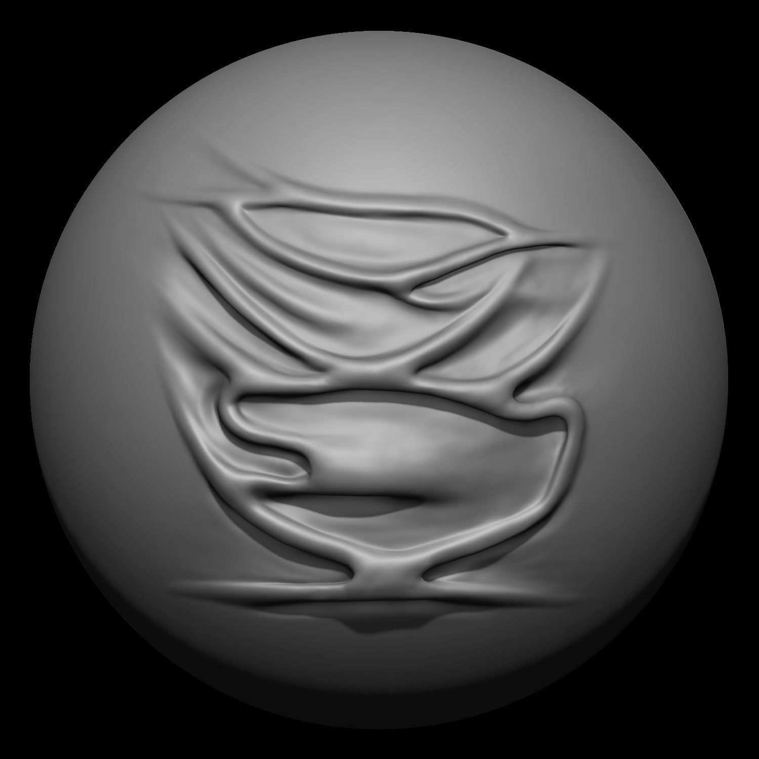 50 VDM Clothing Brushes for ZBrush Vol 02 Low-poly 3D model_13