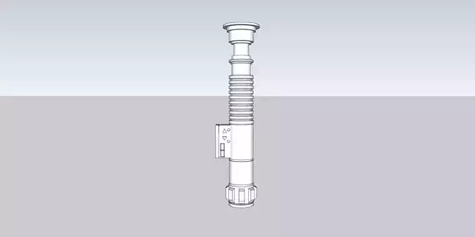 Luke Skywalker Ep6 Lightsaber Hilt for CCFL One Sixth scale 