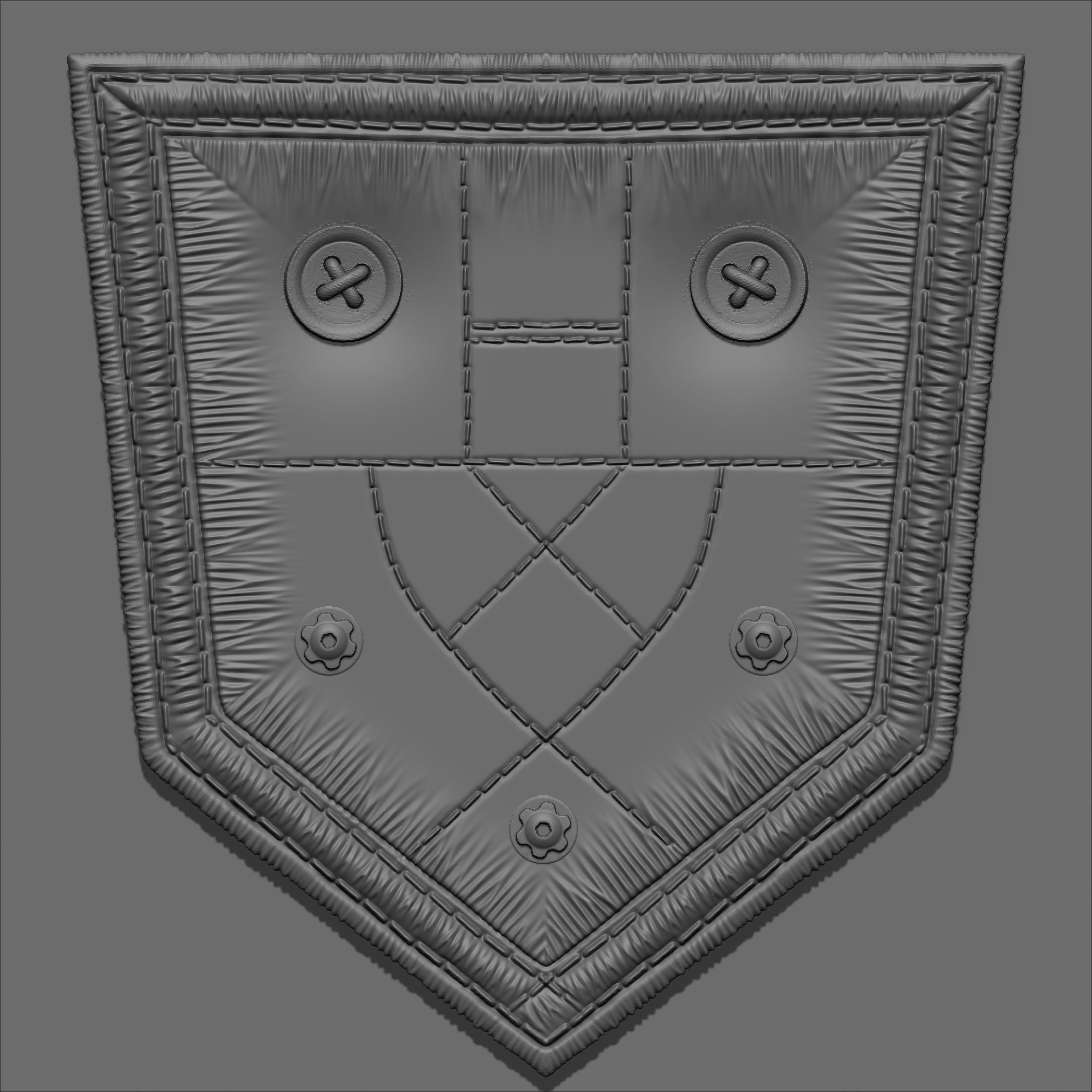 Pocket VDM Brushes for ZBrush Vol 01 Low-poly 3D model_18