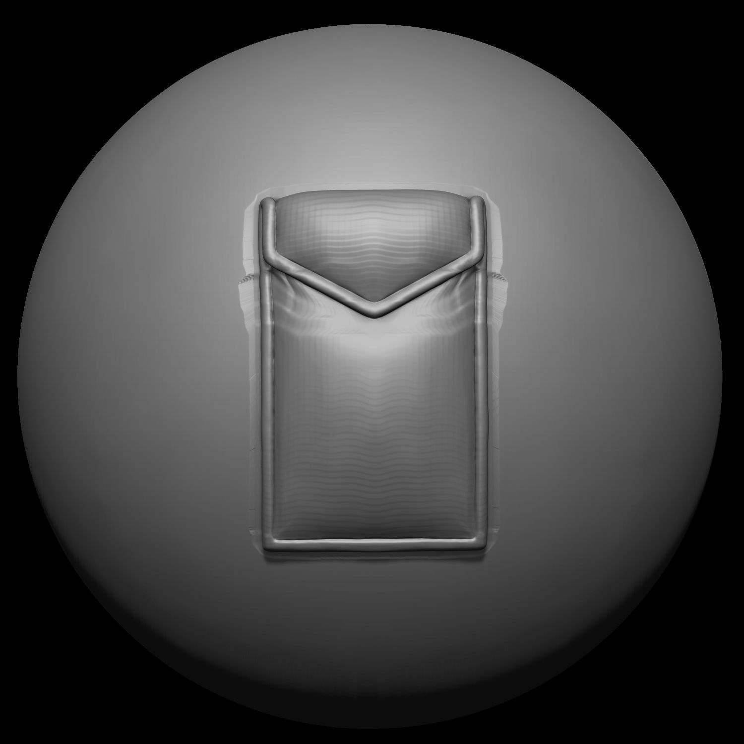 Pocket VDM Brushes for ZBrush Vol 01 Low-poly 3D model_48