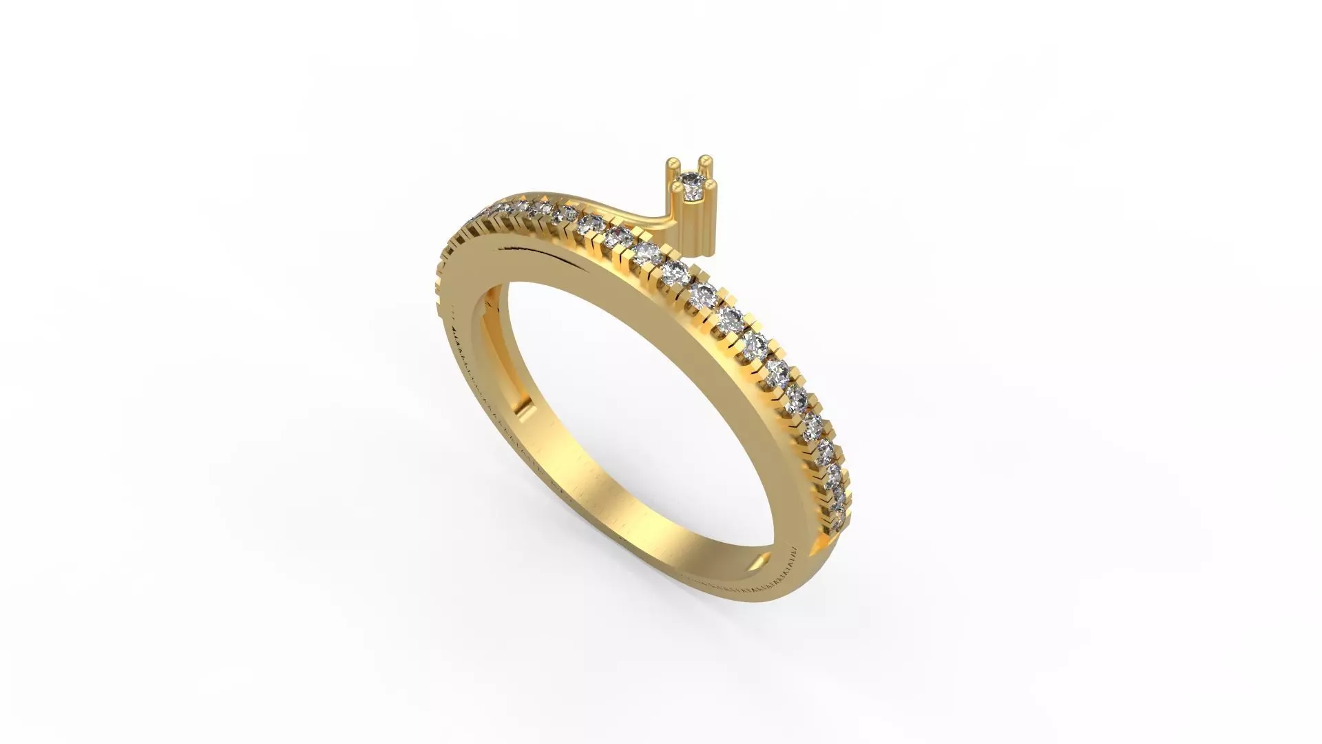 Minimalist Ring 217 3D print model_0