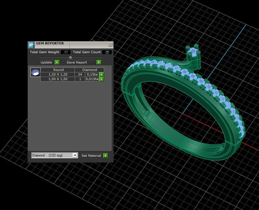 Minimalist Ring 217 3D print model_6