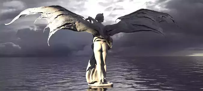 Aphrodite Dragon wings 1