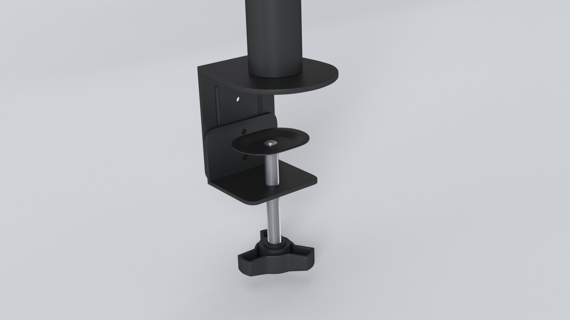 Monitor stand 3d model Low-poly 3D model_5