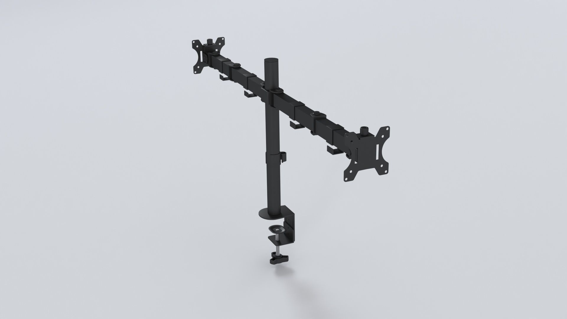 Monitor stand 3d model Low-poly 3D model_1