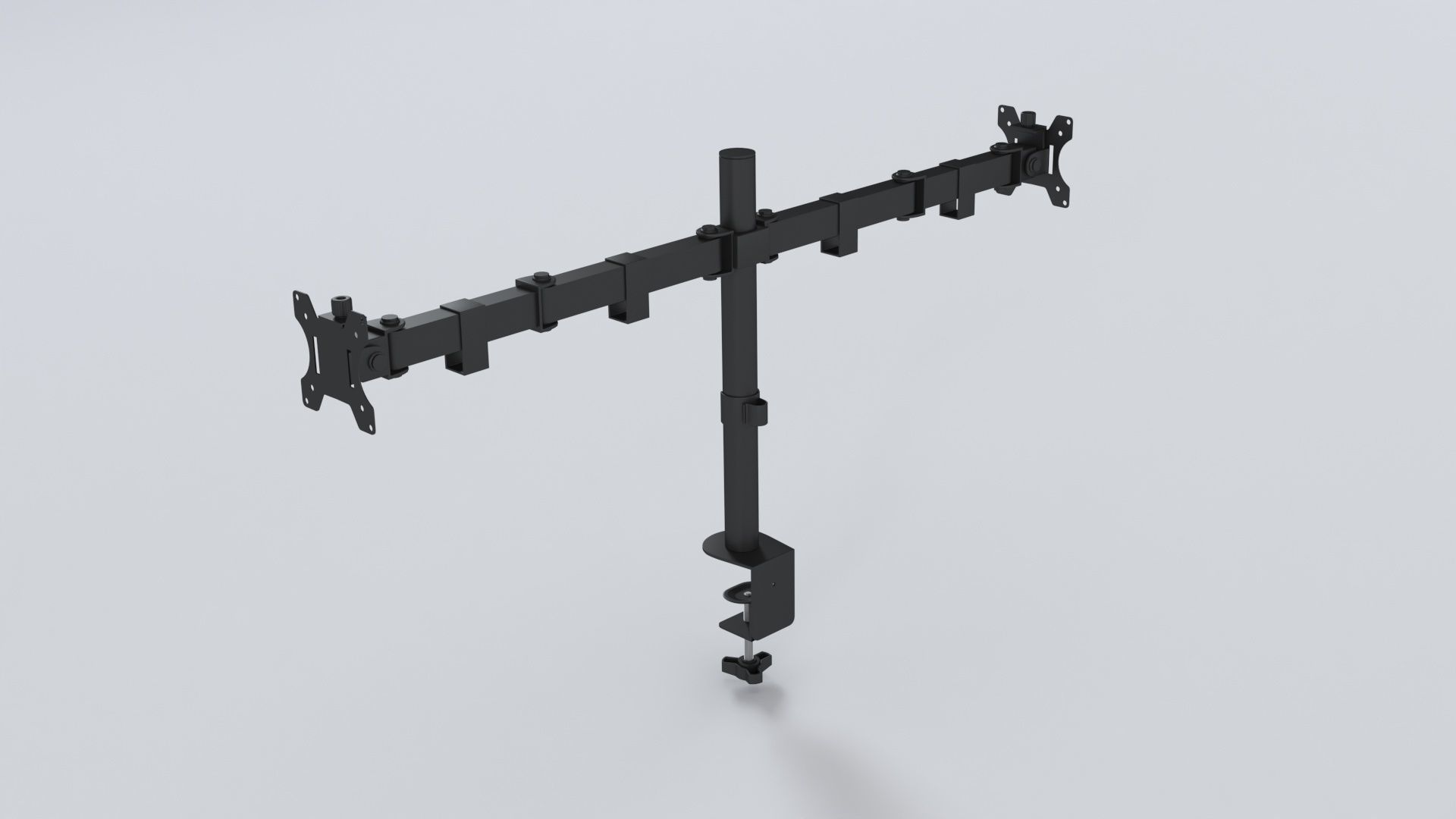 Monitor stand 3d model Low-poly 3D model_2