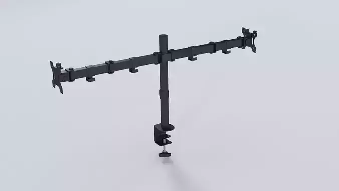 Monitor stand 3d model Low-poly 3D model