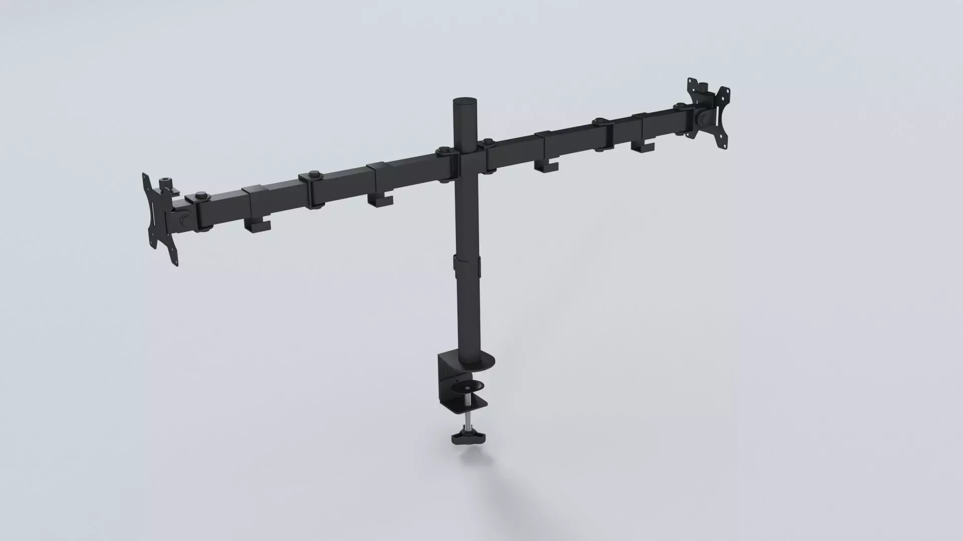 Monitor stand 3d model Low-poly 3D model_0