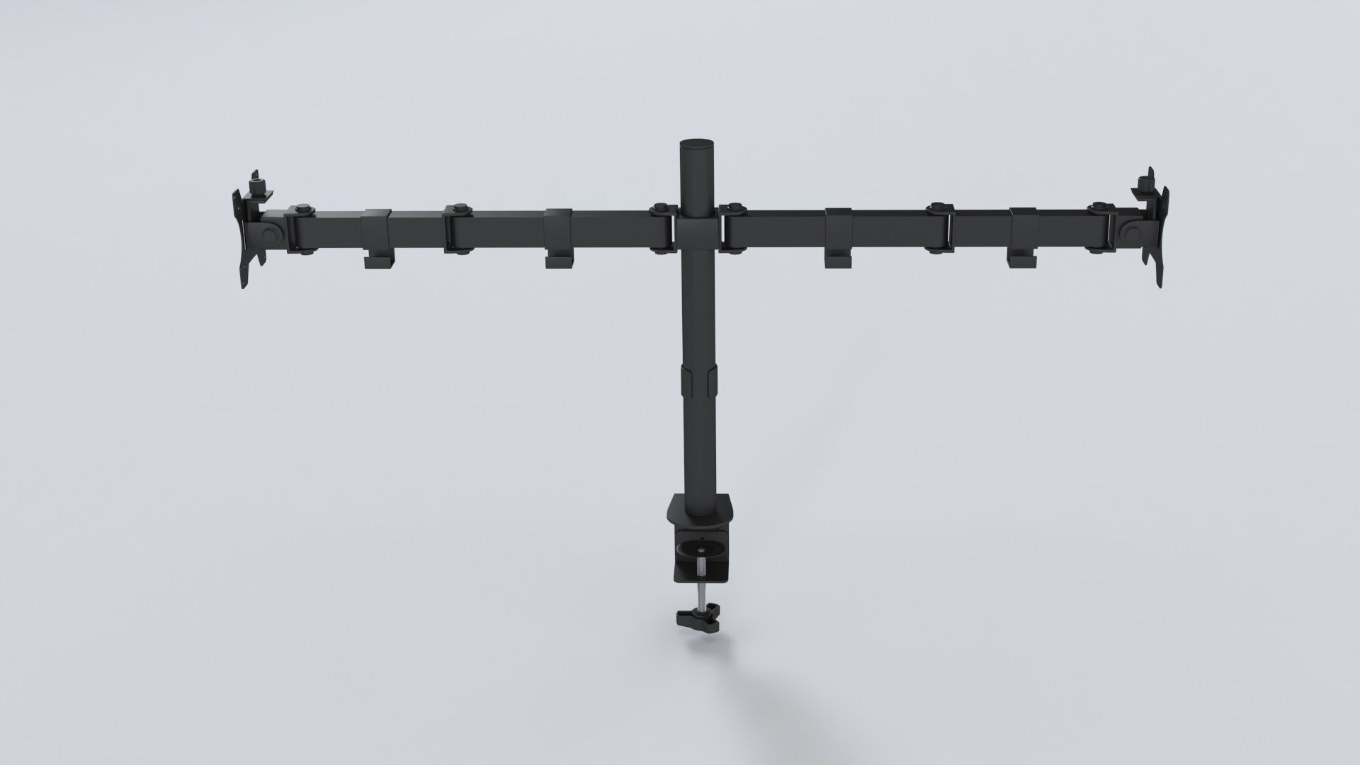 Monitor stand 3d model Low-poly 3D model_3