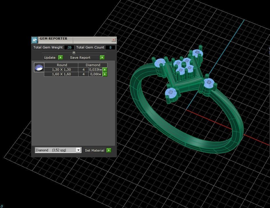 Minimalist Ring 224 3D print model_6