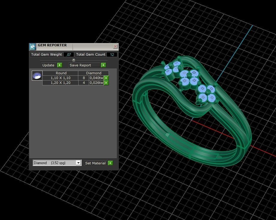 Minimalist Ring 225 3D print model_6