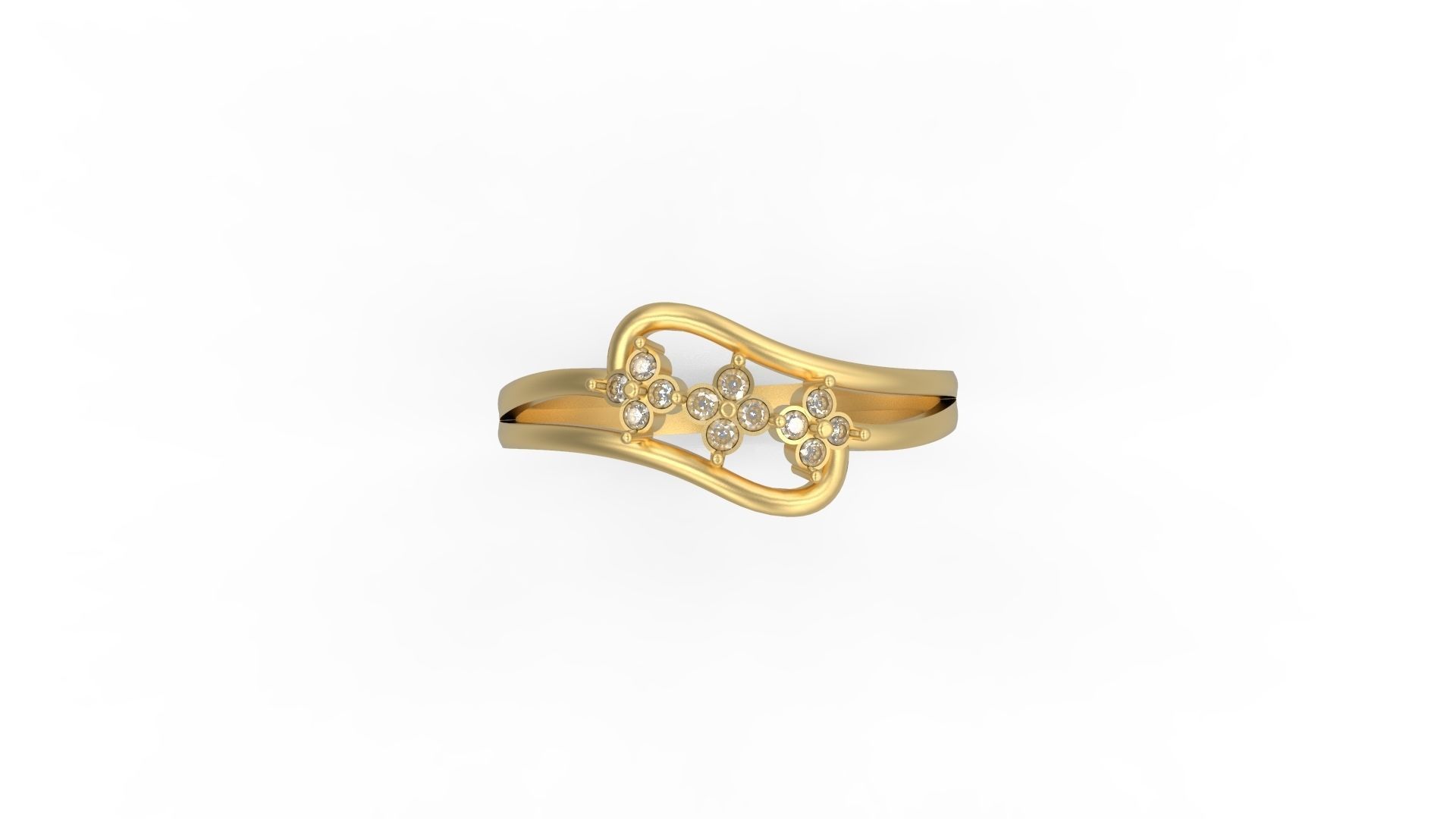 Minimalist Ring 225 3D print model_4