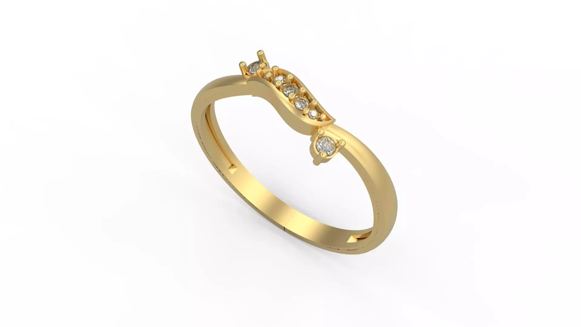 Minimalist Ring 239 3D print model_0