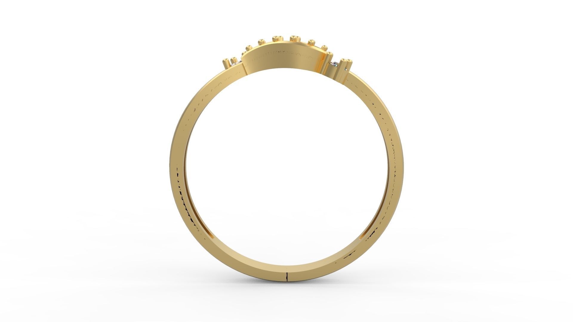 Minimalist Ring 239 3D print model_2