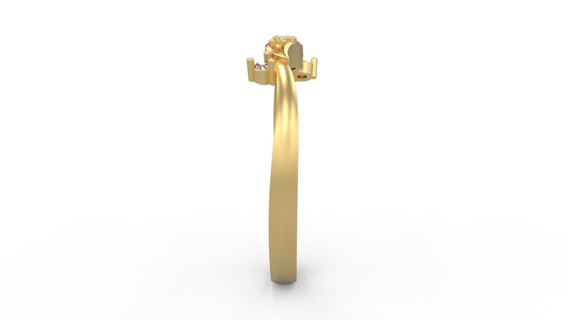 Minimalist Ring 239 3D print model_3