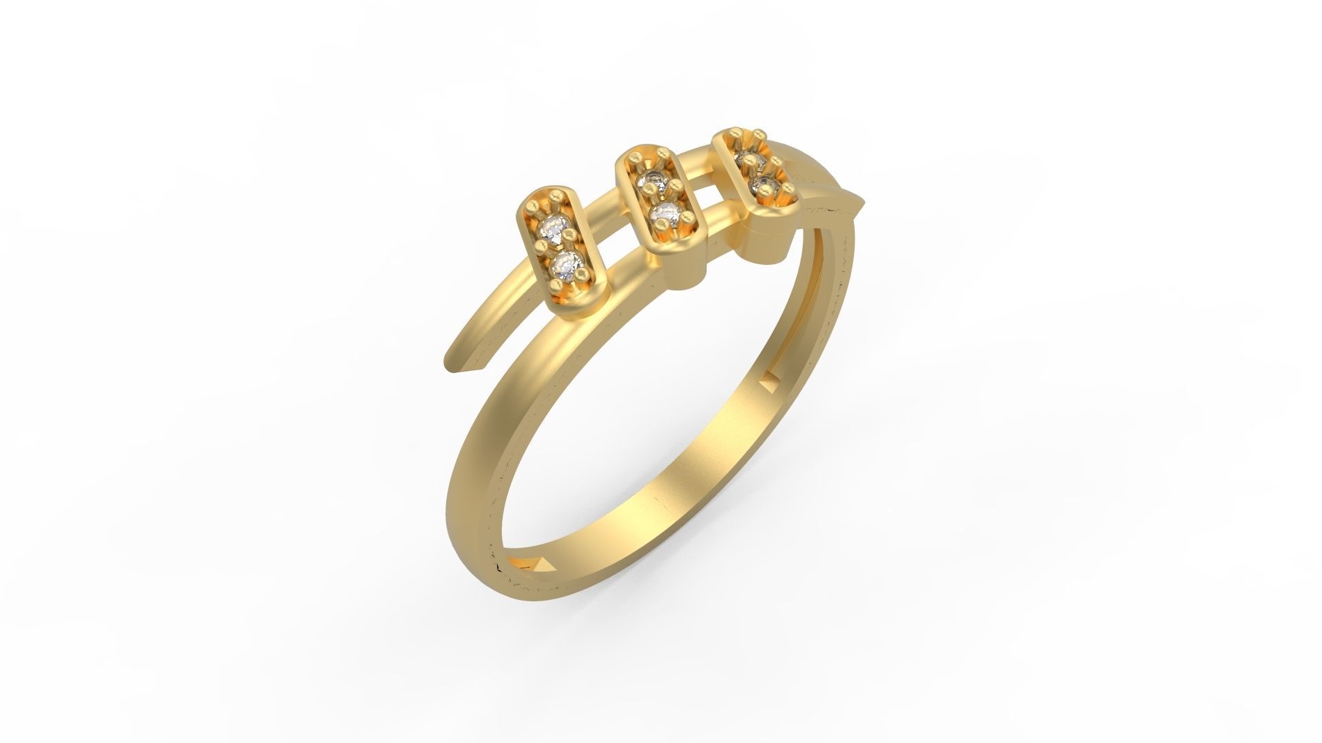 Minimalist Ring 240 3D print model_1
