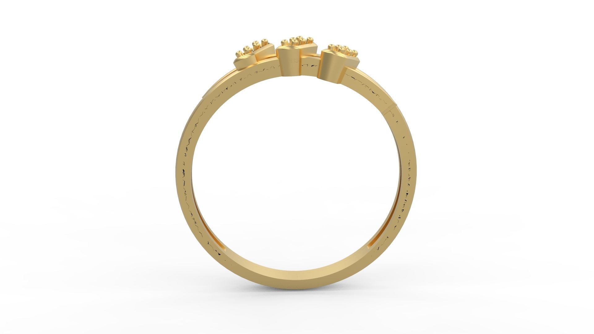 Minimalist Ring 240 3D print model_2