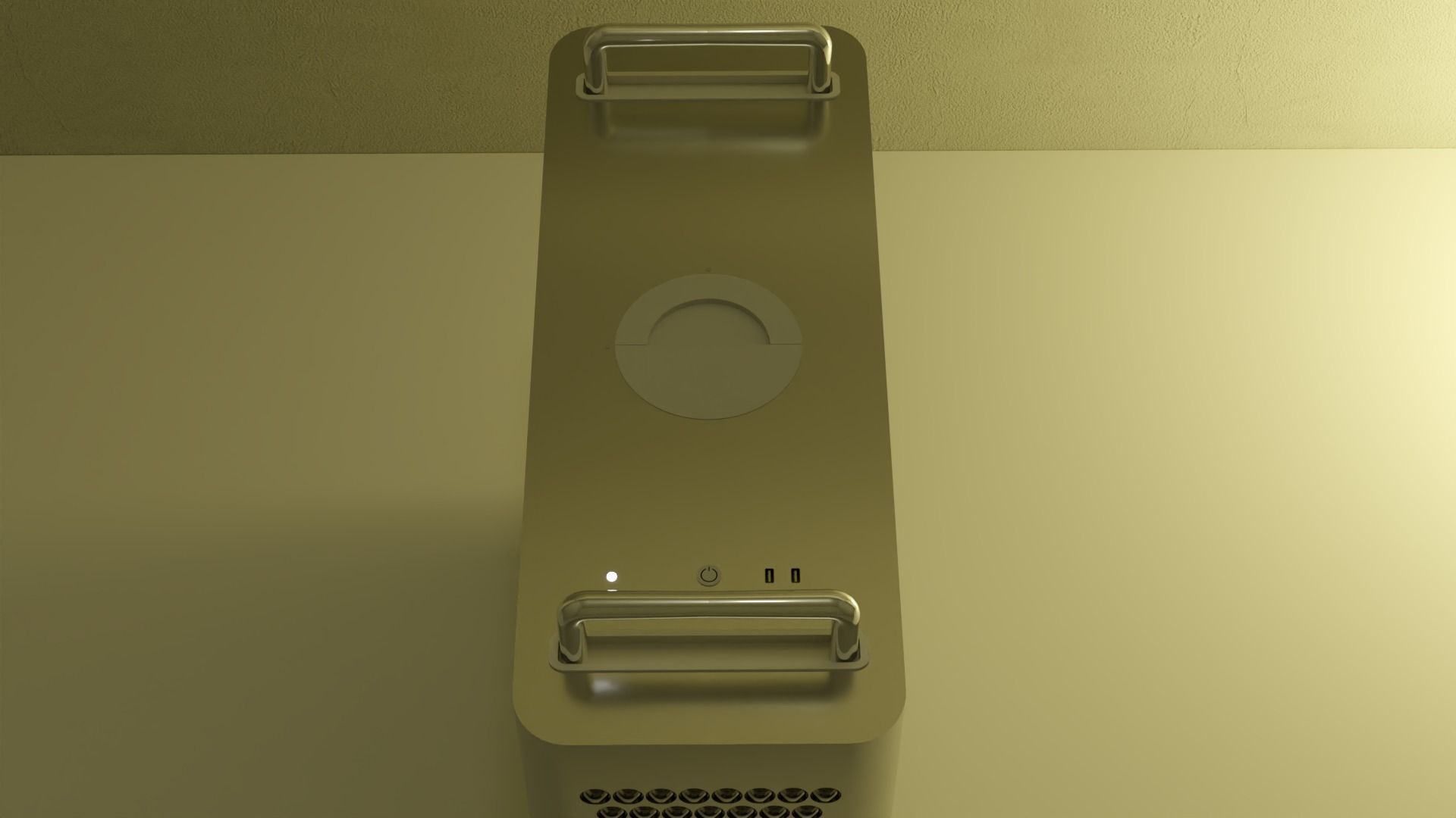 Apple Mac Pro 3D model_5