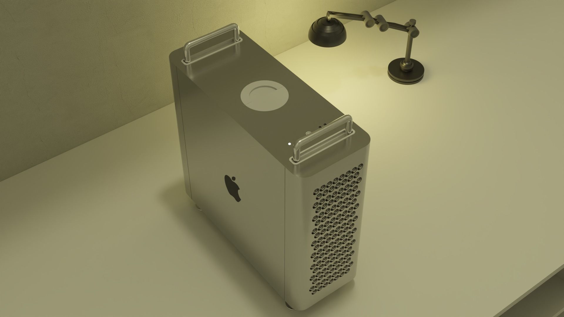 Apple Mac Pro 3D model_1