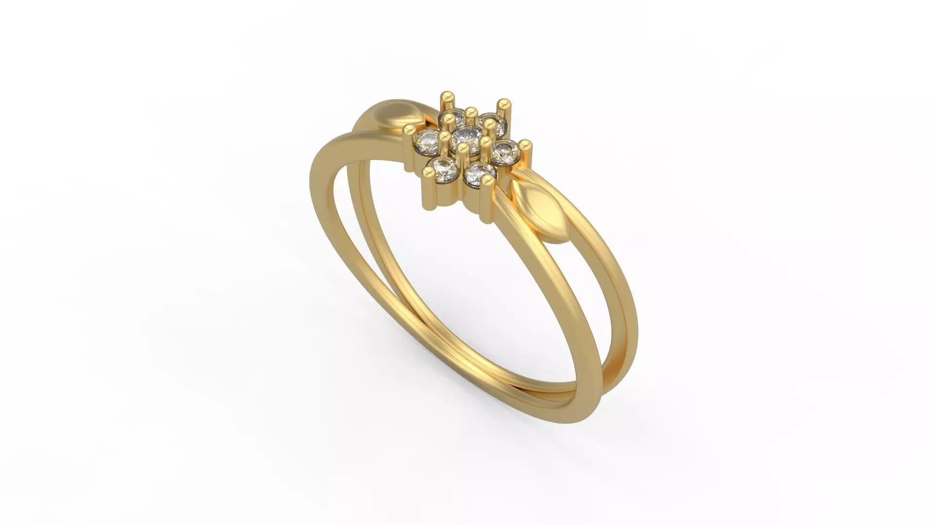 Minimalist Ring 250 3D print model_0