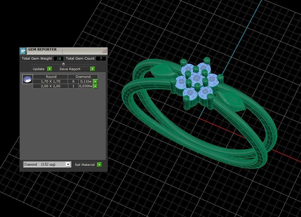 Minimalist Ring 250 3D print model_5