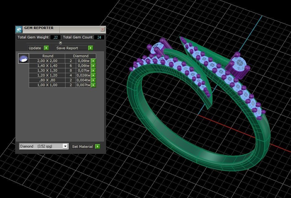 Minimalist Ring 252 3D print model_5