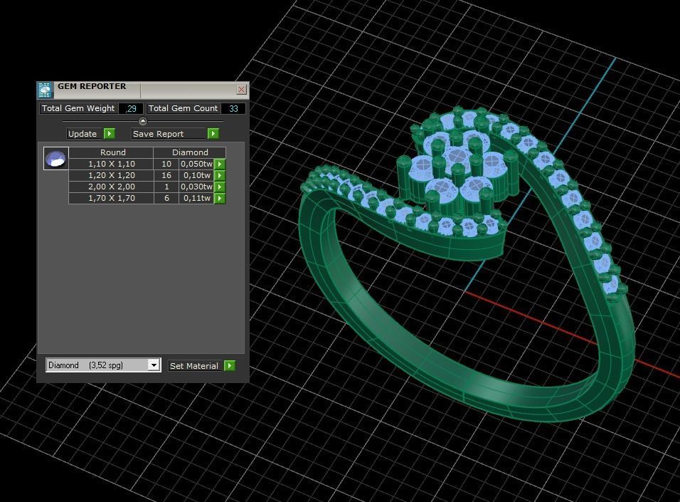 Minimalist Ring 254 3D print model_5