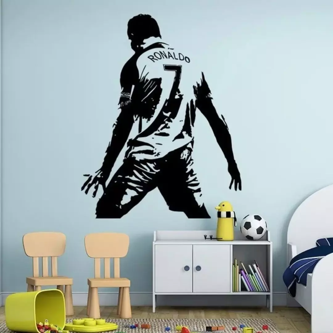 DECORATIVE MURAL RONALDO CR7 3D print model