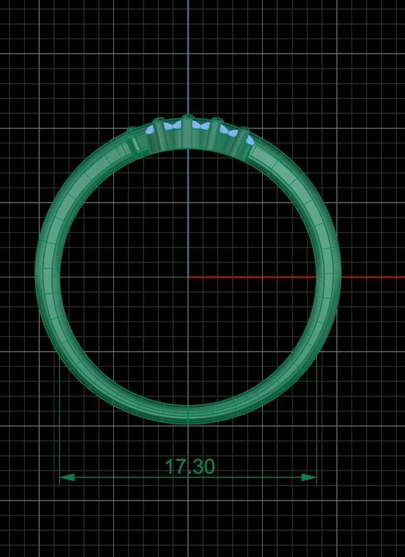Minimalist Ring 268 3D print model_6