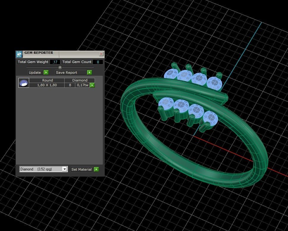 Minimalist Ring 268 3D print model_5