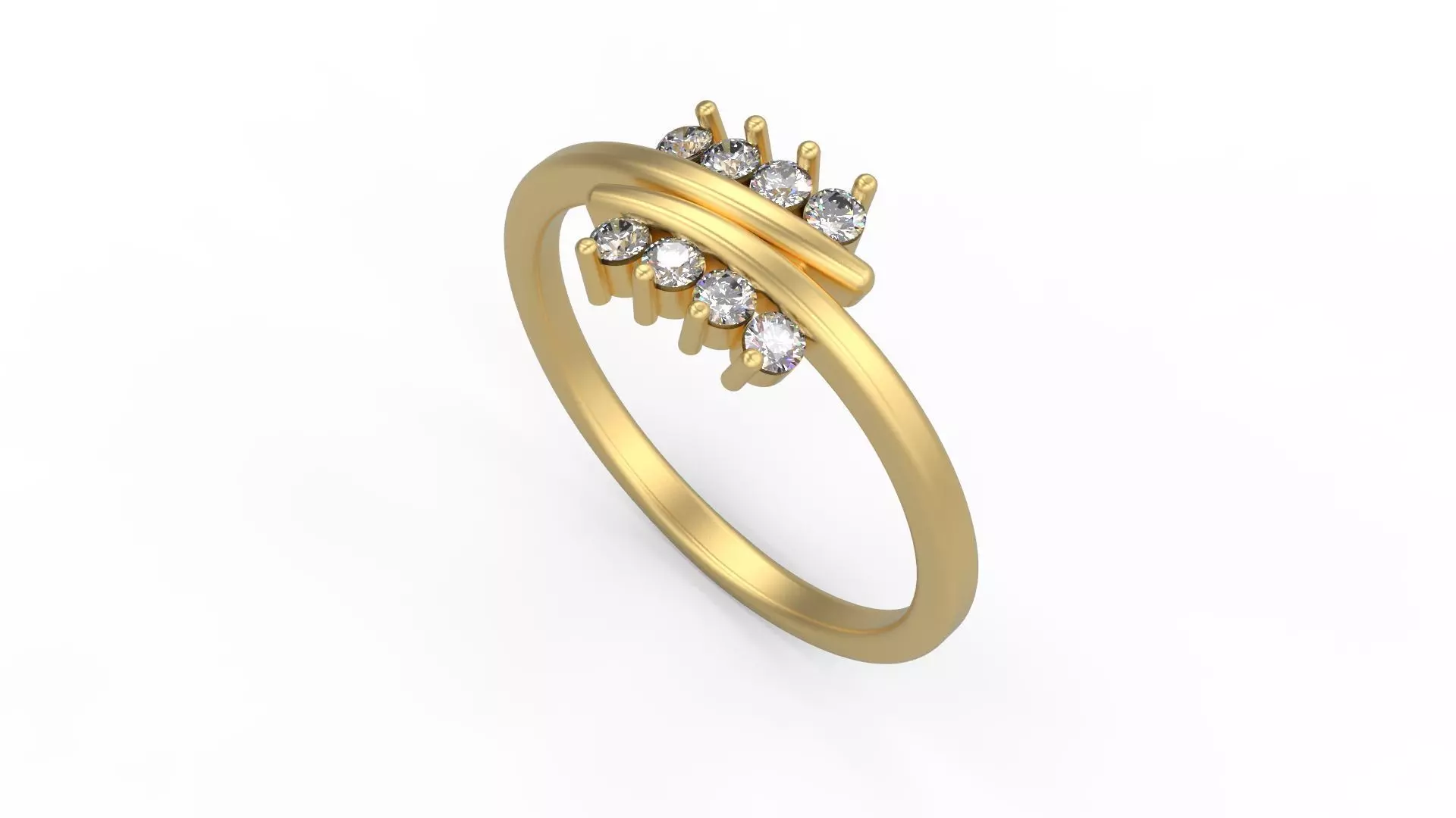 Minimalist Ring 268 3D print model_0