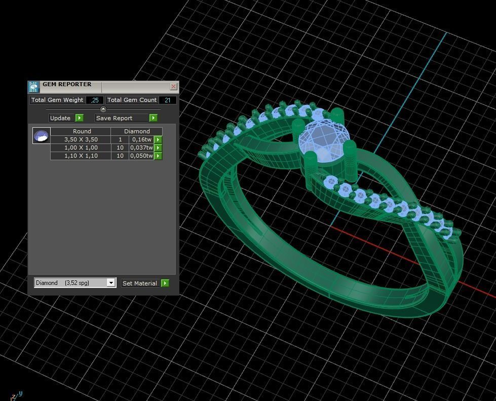 Minimalist Ring 269 3D print model_8