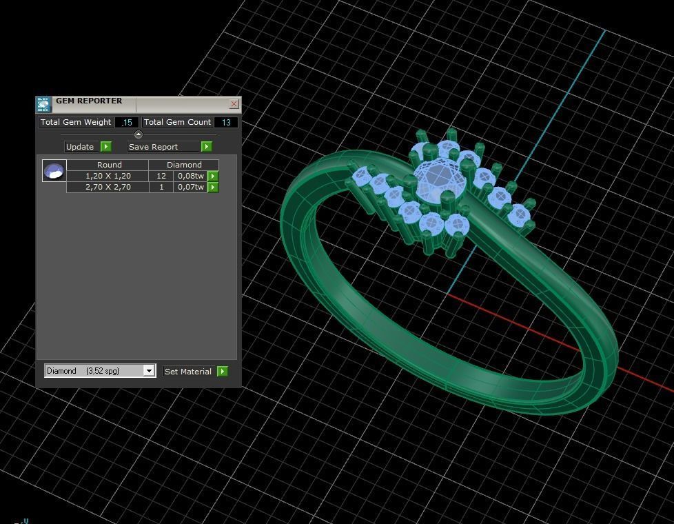 Minimalist Ring 271 3D print model_7