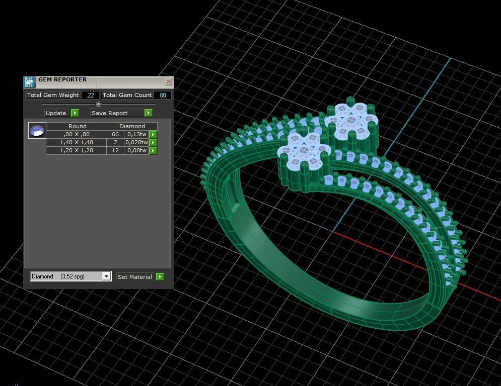 Minimalist Ring 280 3D print model_5