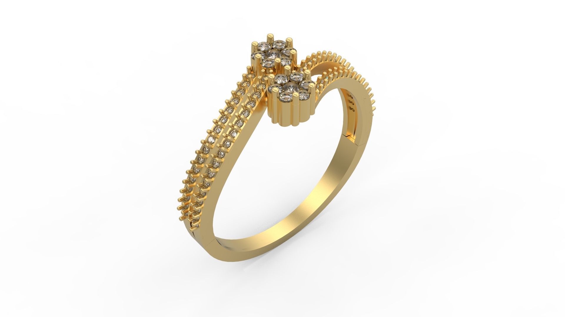 Minimalist Ring 280 3D print model_1